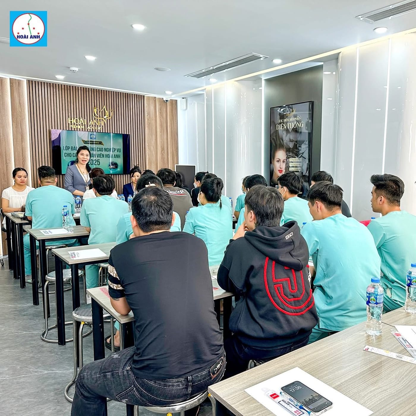 Không gian chăm sóc da tại Hoài Anh