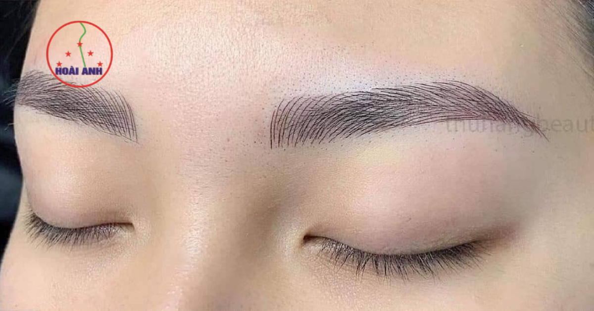 Mực điêu khắc chân mày độc quyền Hoài Anh