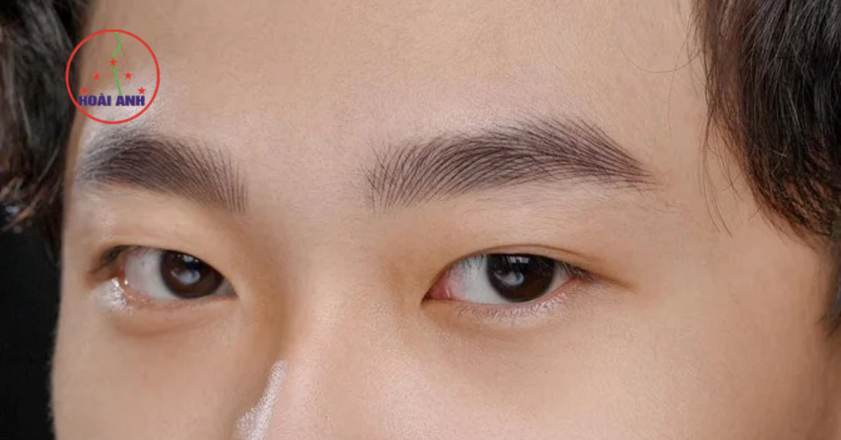 Điêu khắc Hairstroke tạo dáng mày nam tự nhiên