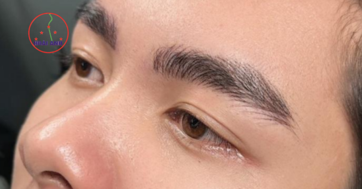 Hairstroke cho nam giúp mày rõ nét tự nhiên