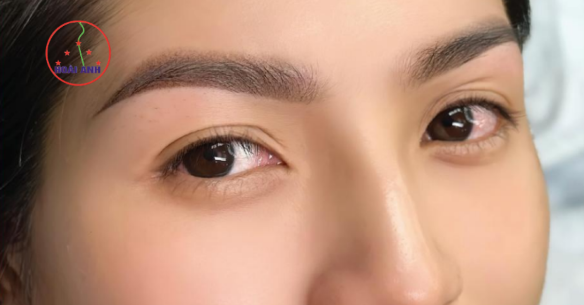 phun chân mày ombre tự nhiên hoài anh