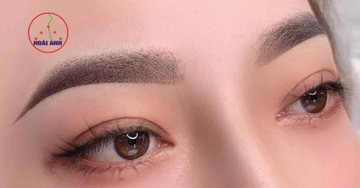 dáng mày mềm mại hài hòa khuôn mặt