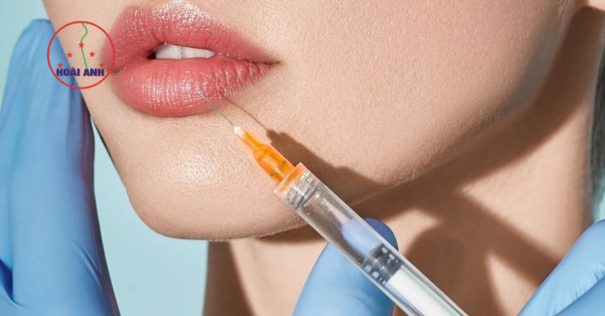 đôi môi mềm mại sau khi cấy