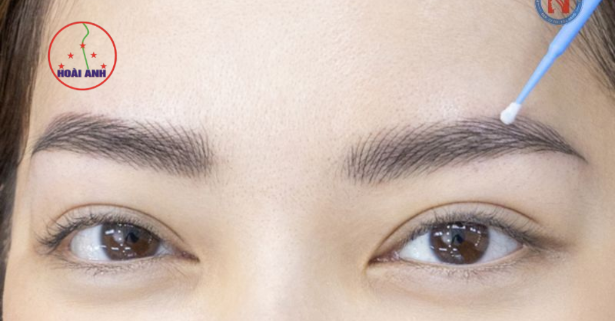 chăm sóc lông mày điêu khắc