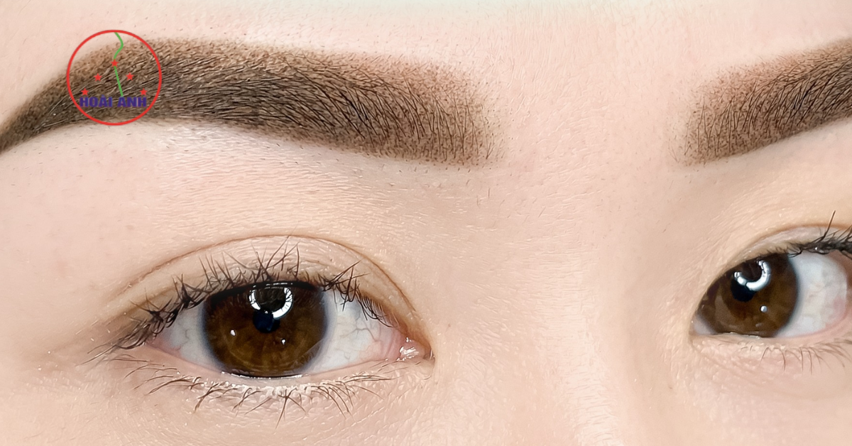 Phun xăm chân mày đẹp tự nhiên