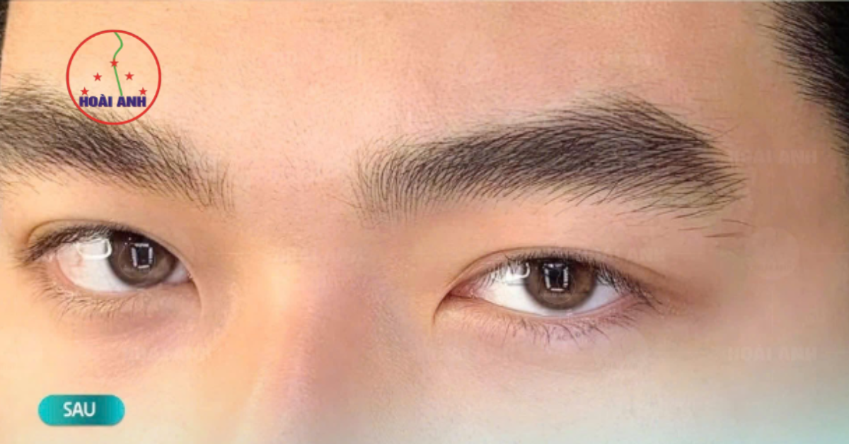 Phun lông mày nam giúp gương mặt sắc nét