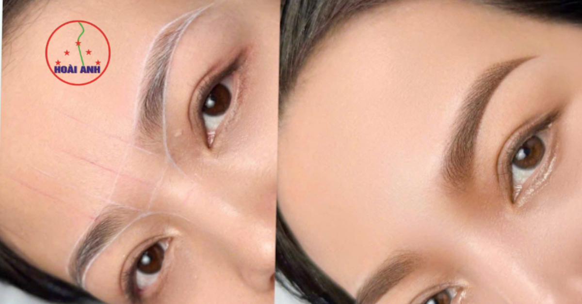 So sánh điêu khắc với phun thêu chân mày