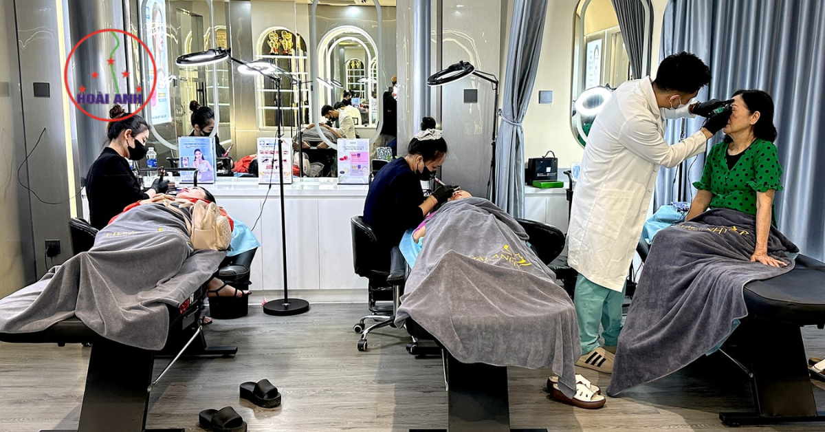 thẩm mĩ viện hoài anh 25 năm kinh nghiệm uy tín chất lượng an toàn