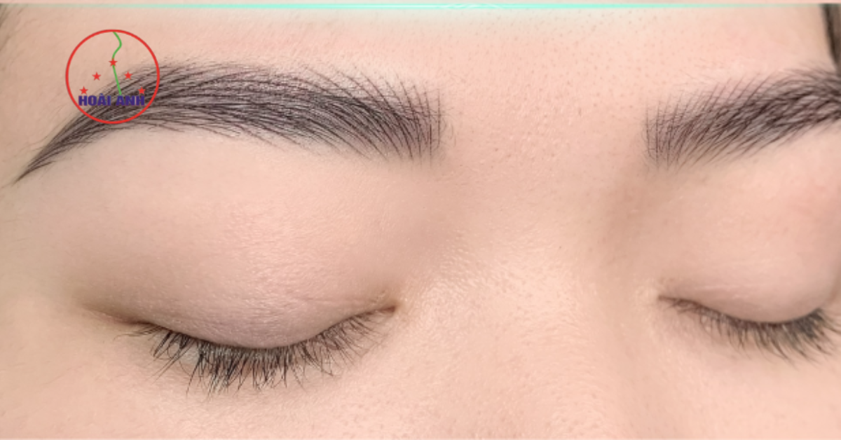 Phun mày tạo dáng mày phong thủy mềm mại, tự nhiên tại Hoài Anh