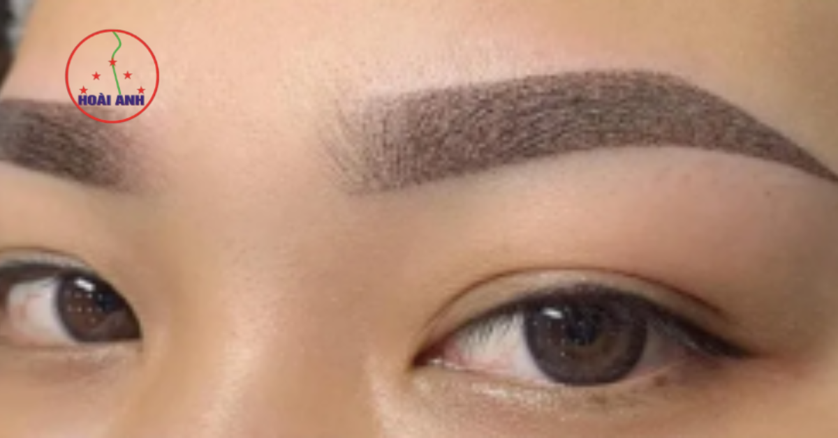 kỹ thuật phun mí ombre đẹp tại Hoài Anh