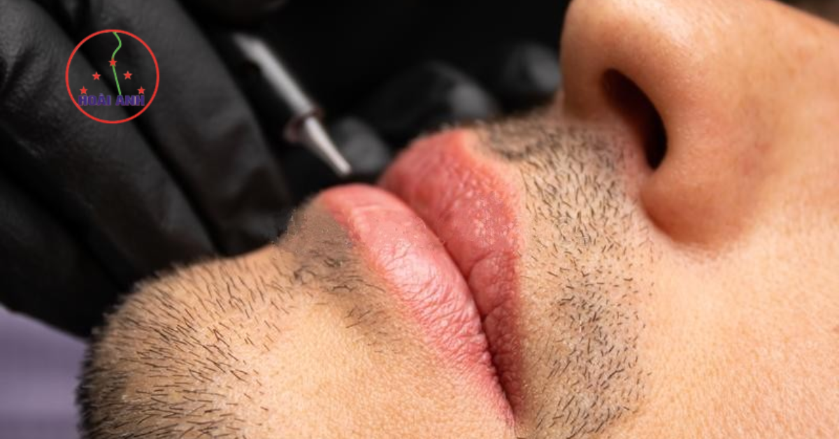 Khử thâm môi nam tự nhiên màu đẹp