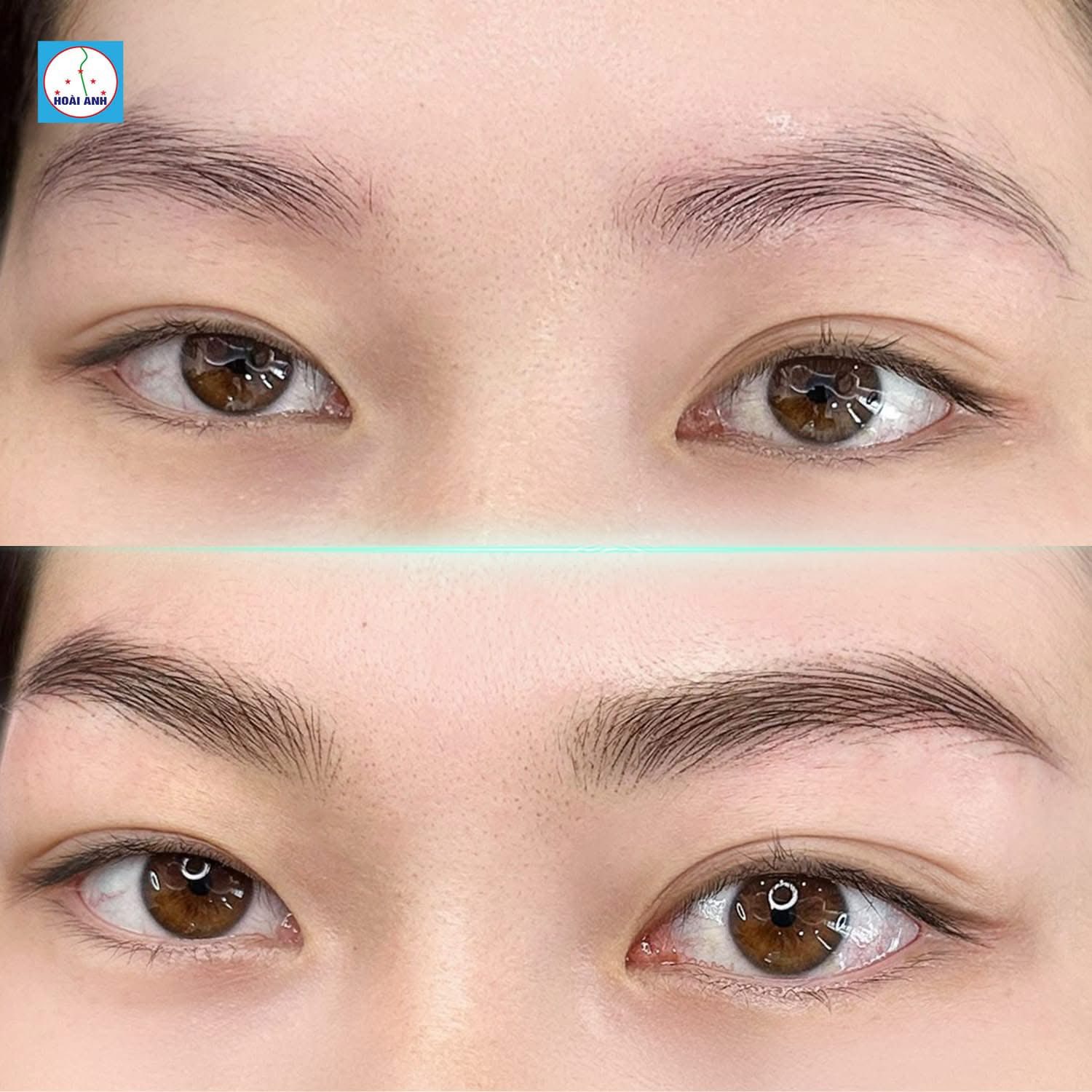 Chân mày Hairstroke phẩy sợi tự nhiên tại Thẩm Mỹ Viện Hoài Anh